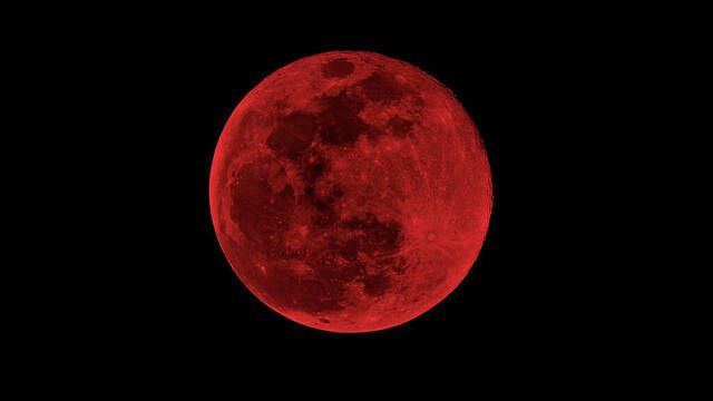 Cientficos advierten sobre el eclipse de este fin de semana en Espaa: la 'Luna de Sangre' podr verse sin gafas ni telescopio