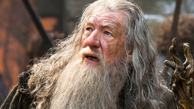 'El Se�or de los Anillos' muestra el regreso de Ian McKellen como Gandalf a sus 87 a�os en la nueva pel�cula con Peter Jackson