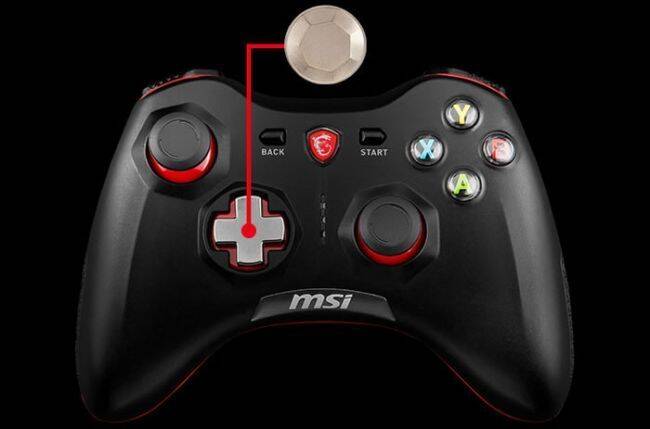 El D-PAD del mando se puede intercambiar de forma magnética.