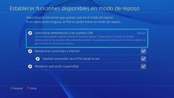En este menú deberemos de seleccionar la casilla