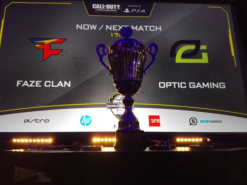 Así era el trofeo que OpTic levantó en el ESWC CWL Paris