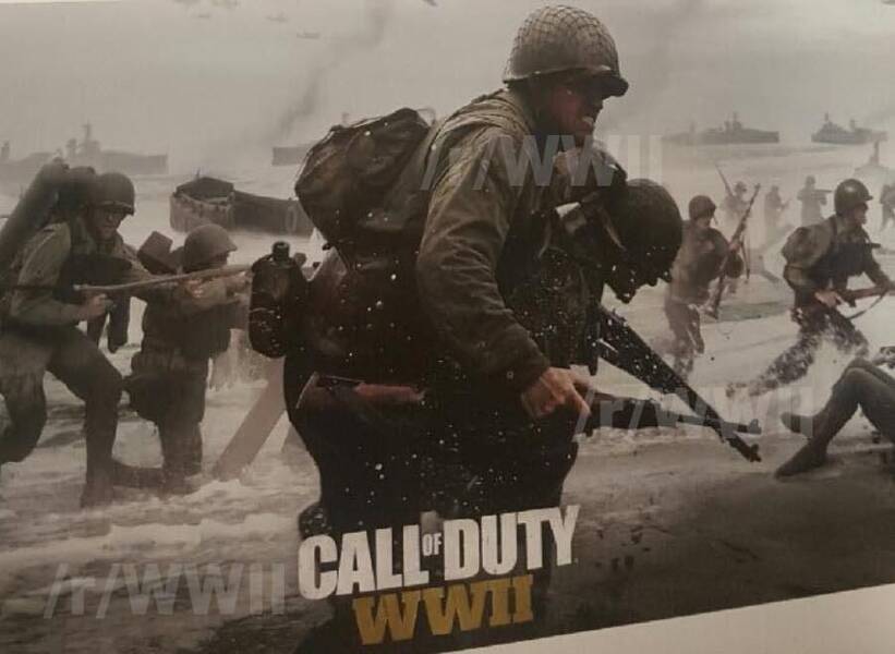 Uno de los supuestos artes filtrados de Call of Duty: WWII