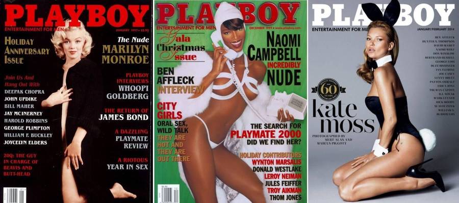 En Playboy se han desnudado las mujeres más famosas de los últimos sesenta años.