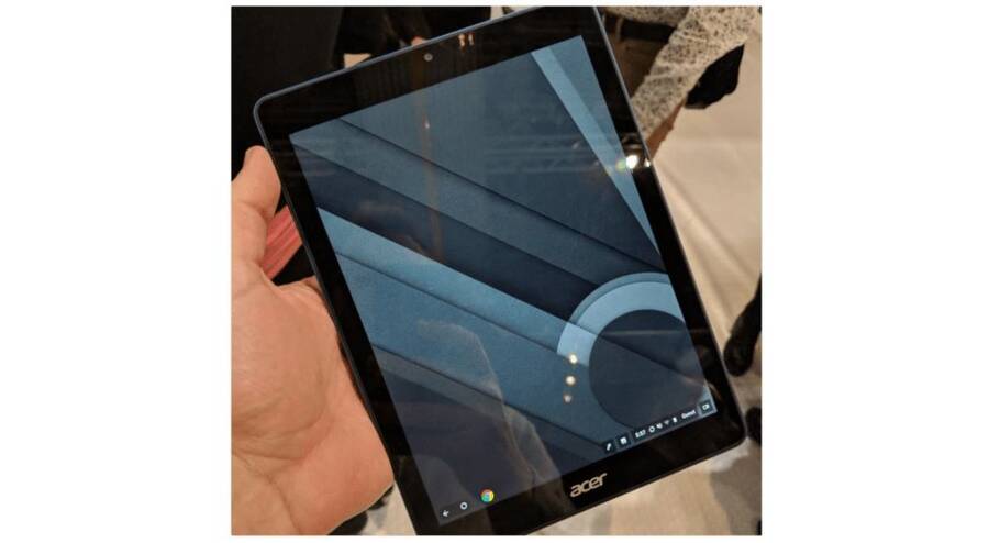 Tablet de Acer con ChromeOS