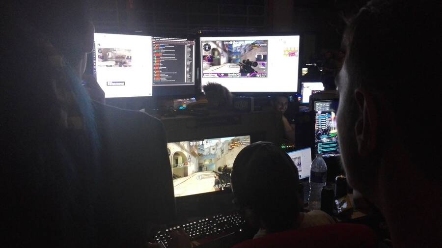 SoiRam3 durante su stream en DreamHack