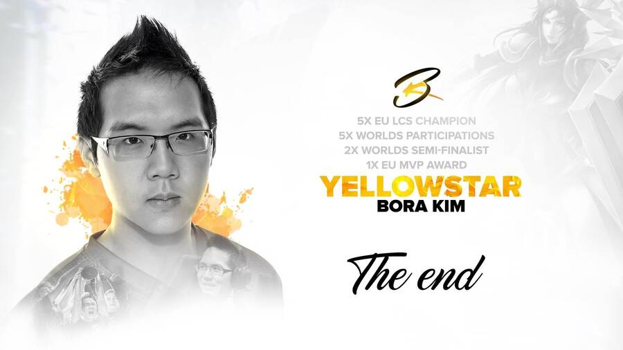El increíble palmarés de YellOwStaR como jugador de LOL