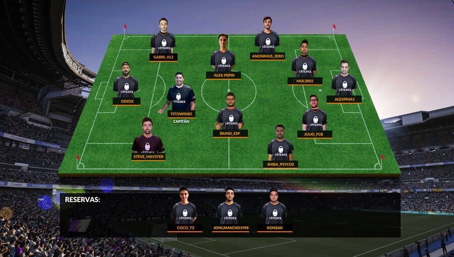 Estos son los jugadores que defenderán los colores de x6tence en VFO.