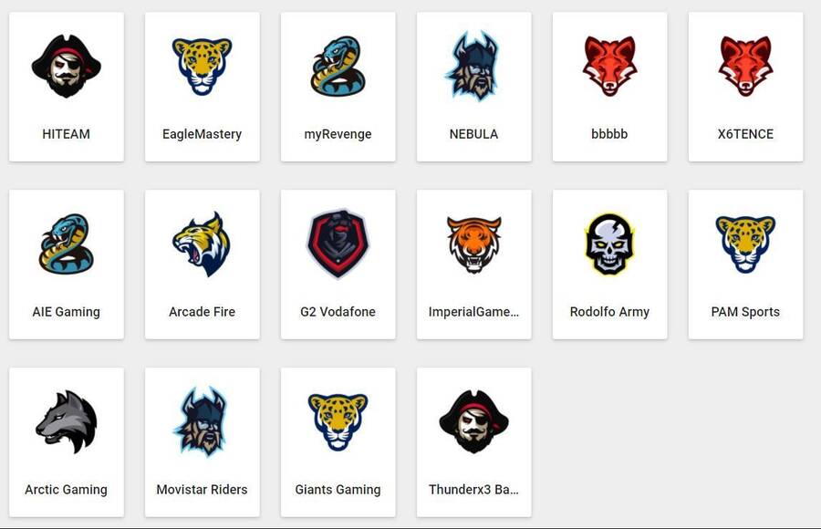 Lista de participantes en el clasificatorio ROG Masters