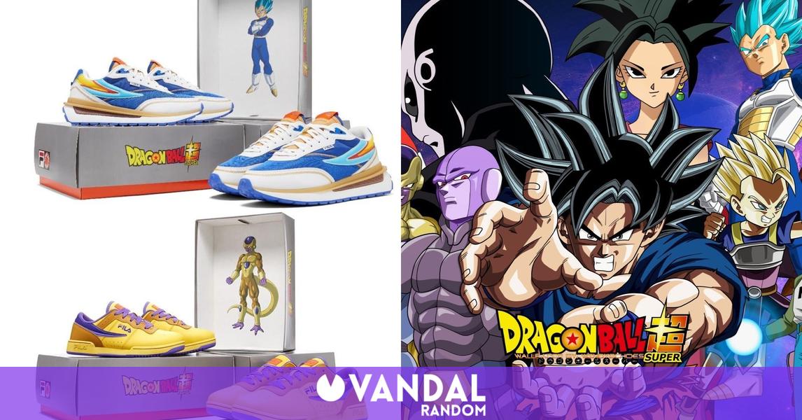 Dragon Ball Super se alía con FILA y presenta zapatillas con temática de cada personaje