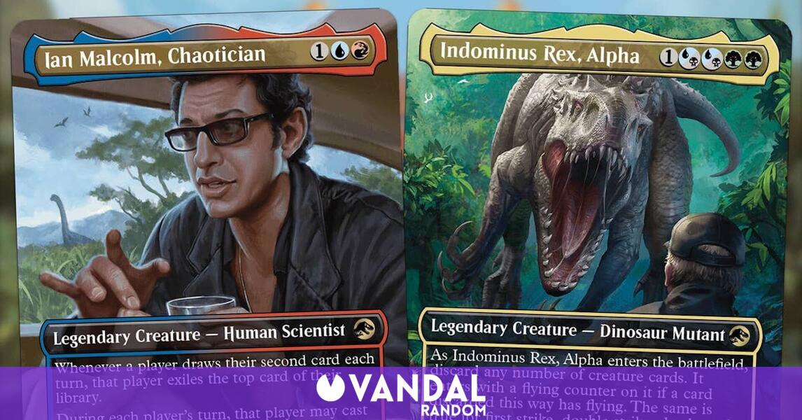 Magic: The Gathering anuncia nuevas cartas y sets de 'El Señor de los  Anillos' y 'Jurassic Park' - Vandal Random