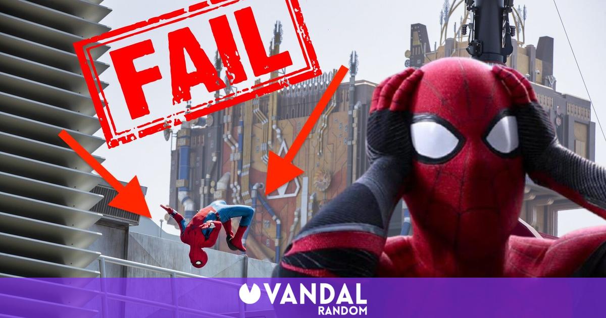 El animatronic de Spider-Man falla en Disneyland y se estrella en un vídeo  viral - Vandal Random