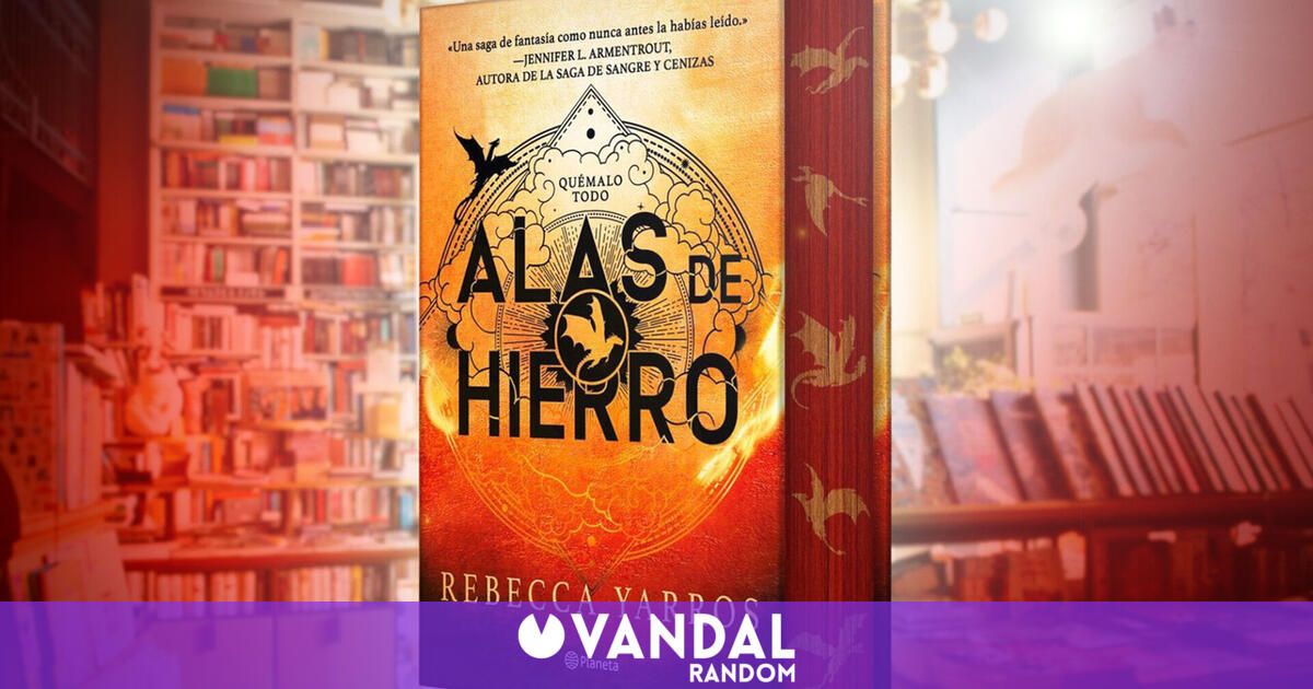 El fenómeno 'Alas de hierro' arrasa también en ventas las librerías  aragonesas