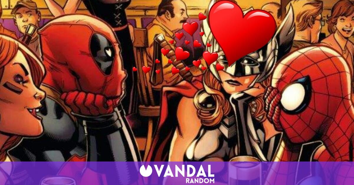 Un artista imagina un romance entre Deadpool y Spider-Man el Día del  Orgullo - Vandal Random