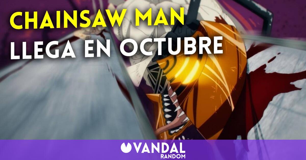 El anime Chainsaw Man confirma su fecha de estreno, número de