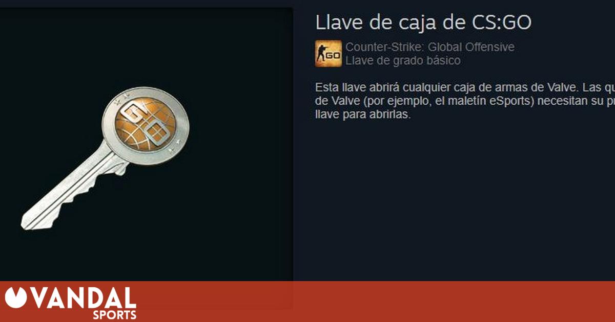 No puedo Error meditación Valve prohíbe la venta de llaves de cajas de botín de CS:GO - Vandal Sports