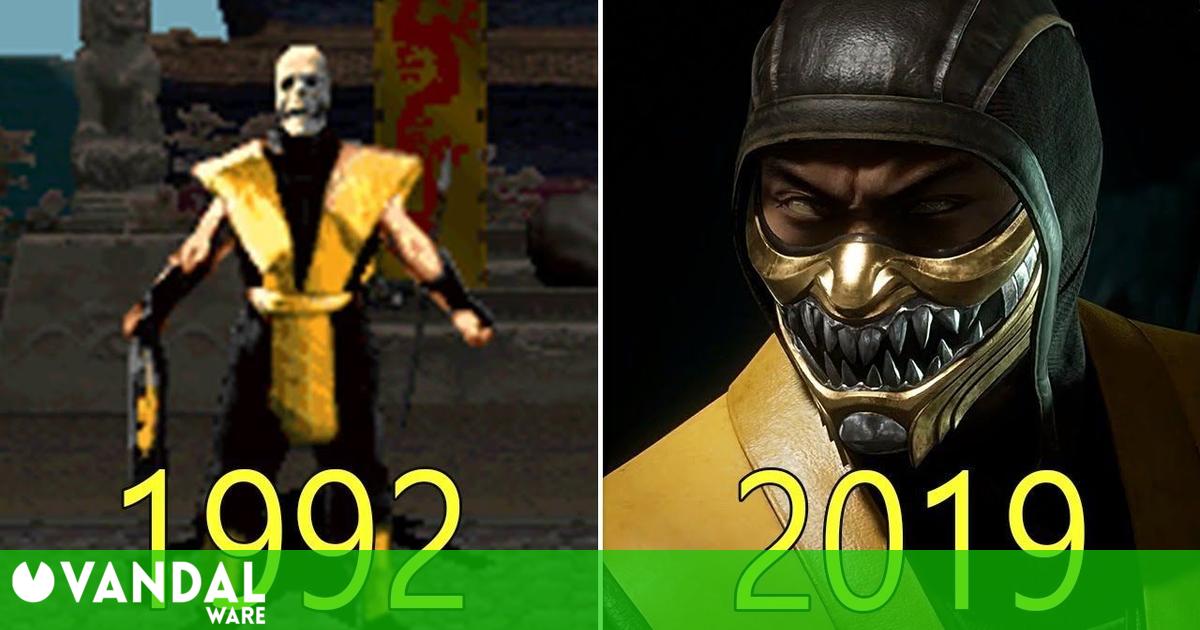 La Evolución De Mortal Kombat De 1992 A 2019 Con Mortal Kombat 11 Vandal Ware 3866