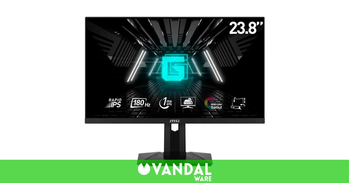 MSI presenta su nuevo monitor para jugar a 1080p y 180 Hz siendo