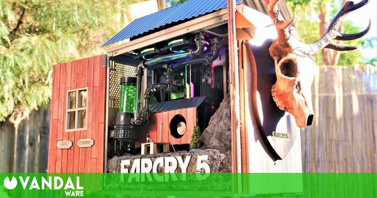 Así es el ordenador para gamers inspirado en Far Cry 5 - Vandal Ware