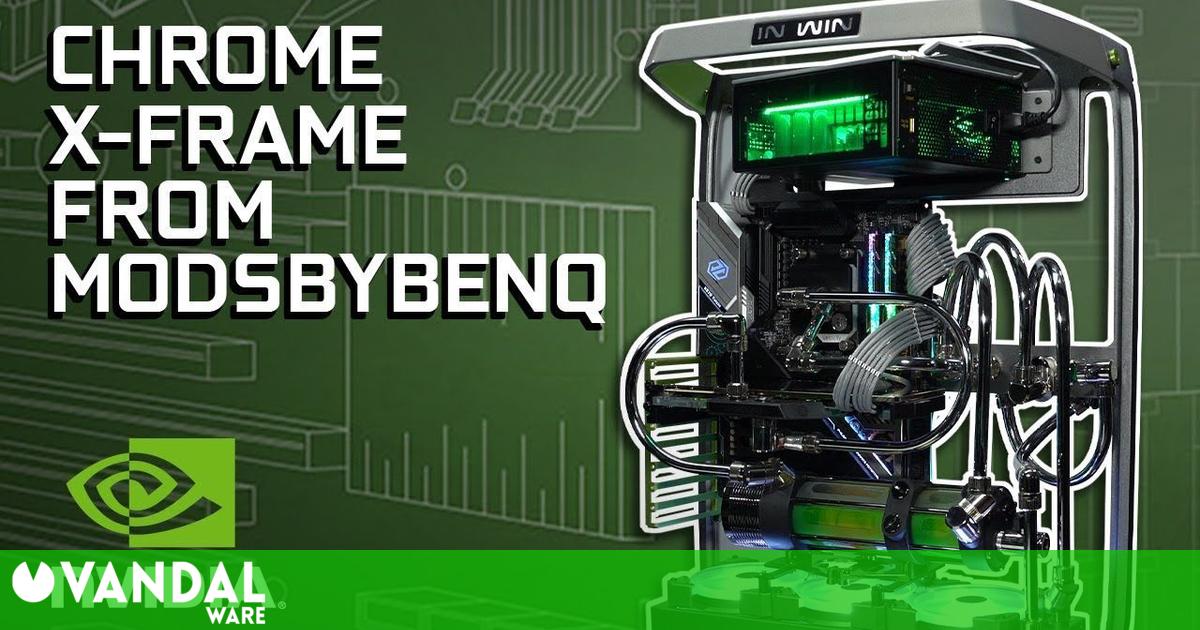 Thinkpad Custom Frame Mod El PC Modding de los viernes: Chrome X-Frame - Vandal Ware
