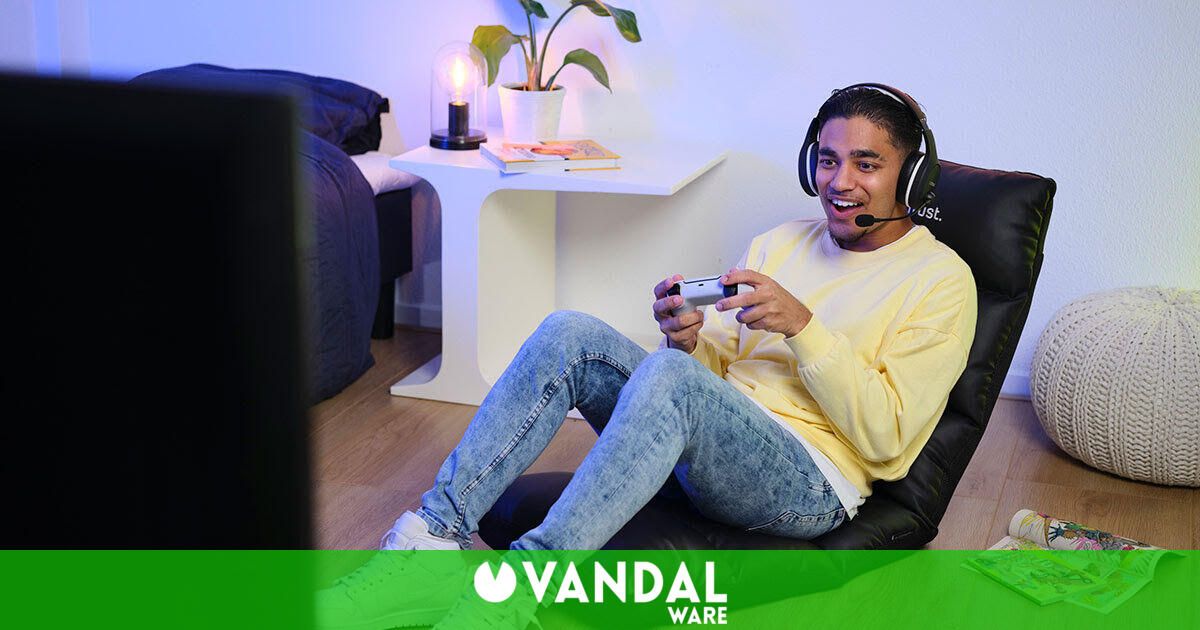 Trust presenta un sillón gaming de suelo para buhardillas o espacios ...