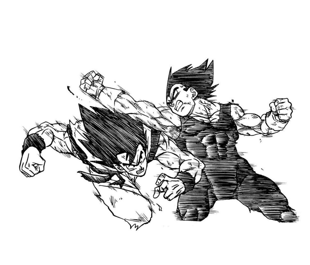 El dibujante de Dragon Ball Super comparte el combate más épico entre Goku  y Vegeta con un diseño único - Vandal Random