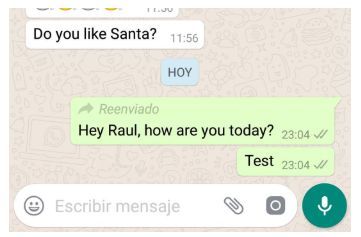 Fijate en esto Whatsapp