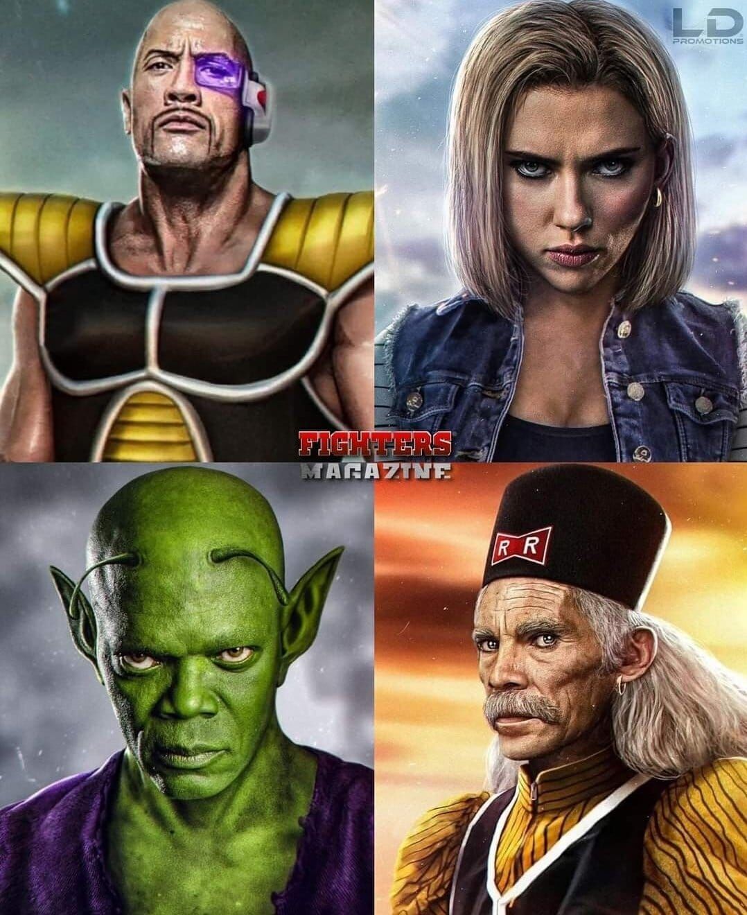 Dragon Ball Z Un Fan Art Encuentra Al Reparto Perfecto Para Una Pelicula Live Action Vandal Random