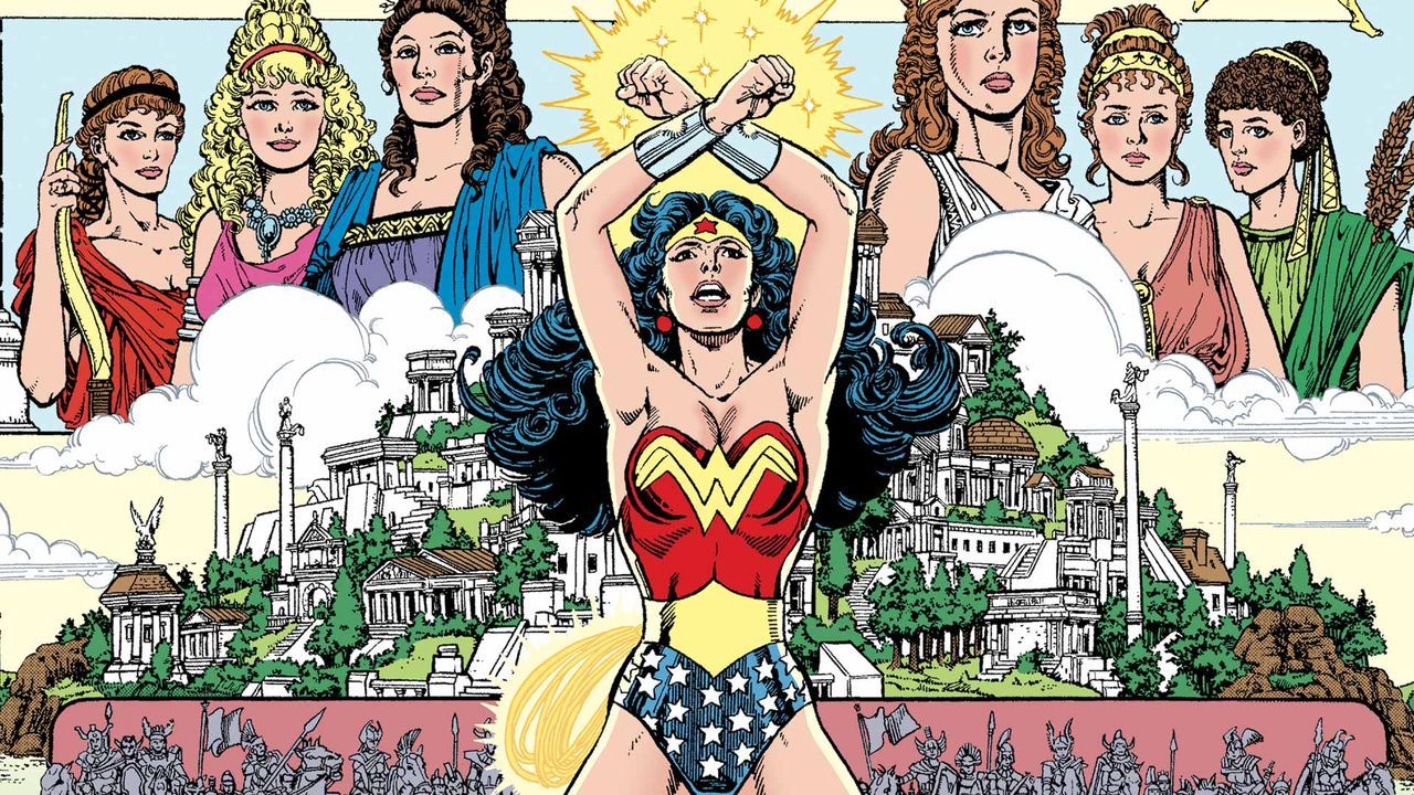 Grandes Autores de Wonder Woman: George Pérez - La mujer maravilla