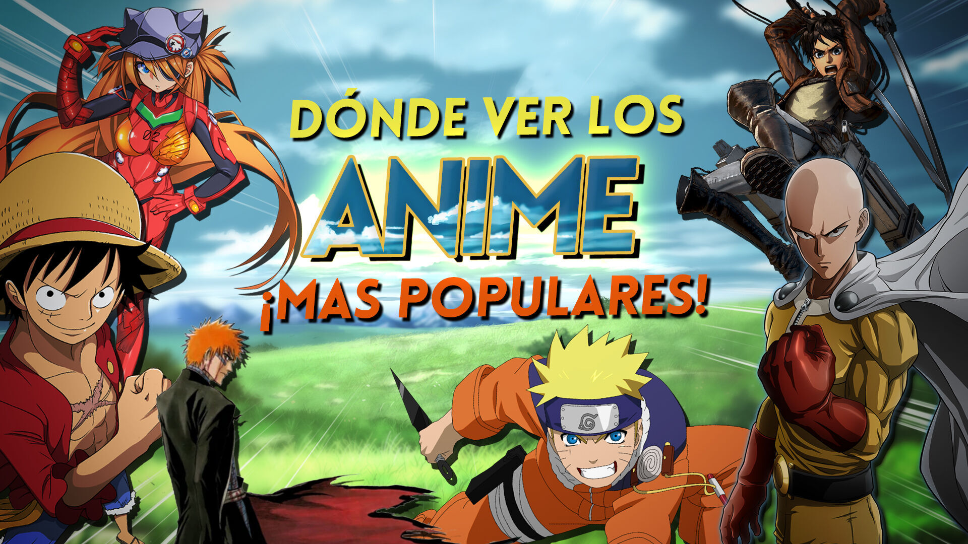 Dónde se pueden ver los anime más populares de la historia? (2023) - LEGAL  - Vandal Random