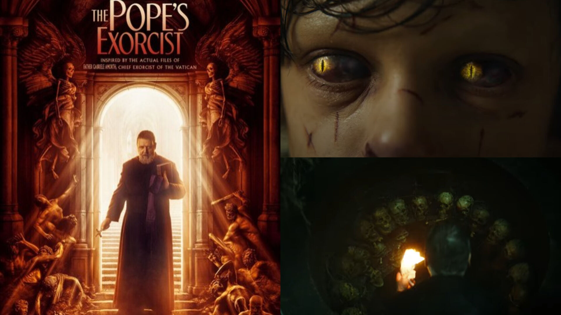 Tráiler de 'El exorcista del Papa': Russell Crowe se convierte en el padre  Amorth y se enfrenta al Diablo en este film terrorífico - Vandal Random