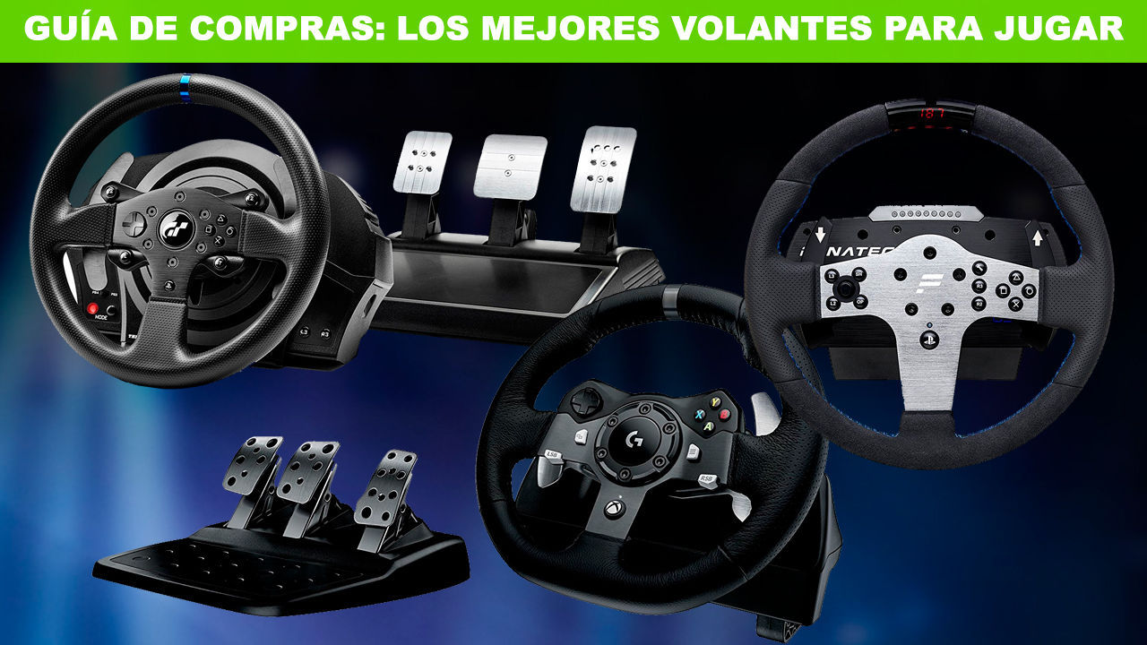 MEJORES VOLANTES GAMING PARA JUGAR EN PC