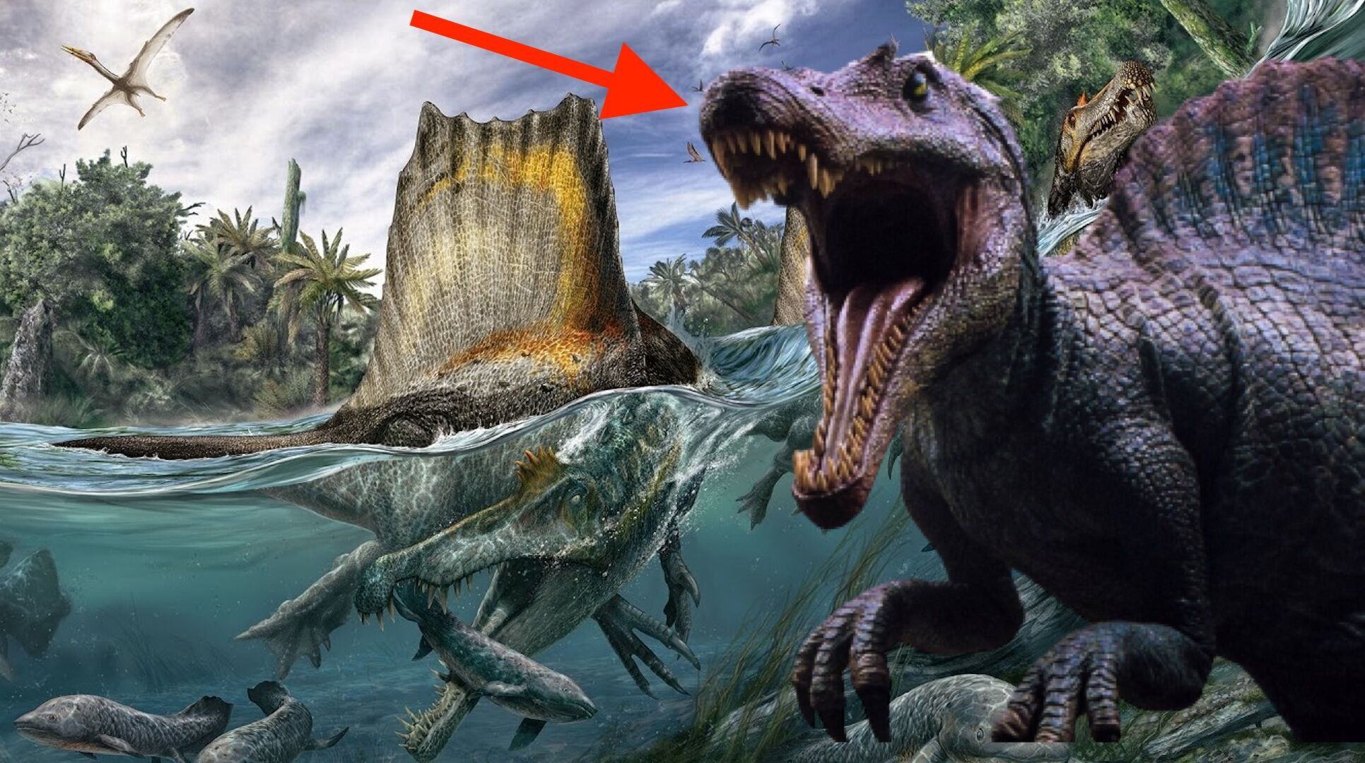 Sorry, Jurassic Park: El Spinosaurus era aún más acuático de lo que se  creía - Vandal Random