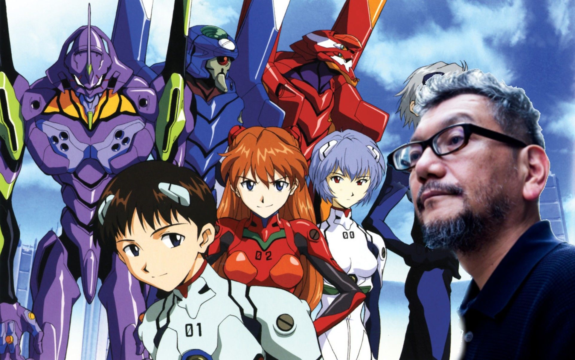 Hideaki Anno, padre de Evangelion, confirma que es 'un anime de robots' -  Vandal Random
