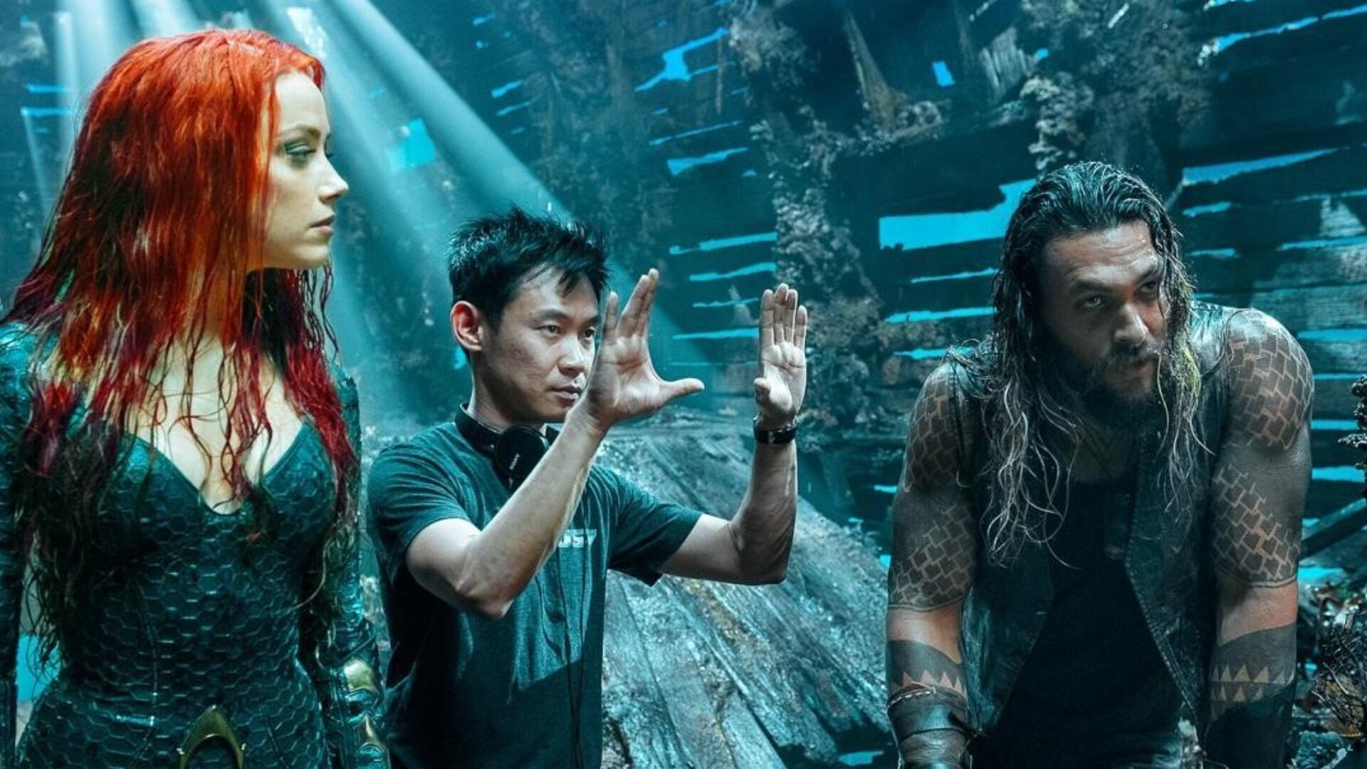 Jason Momoa y James Wan evitaron que Amber Heard fuera eliminada de 'Aquaman 2' - Vandal Random