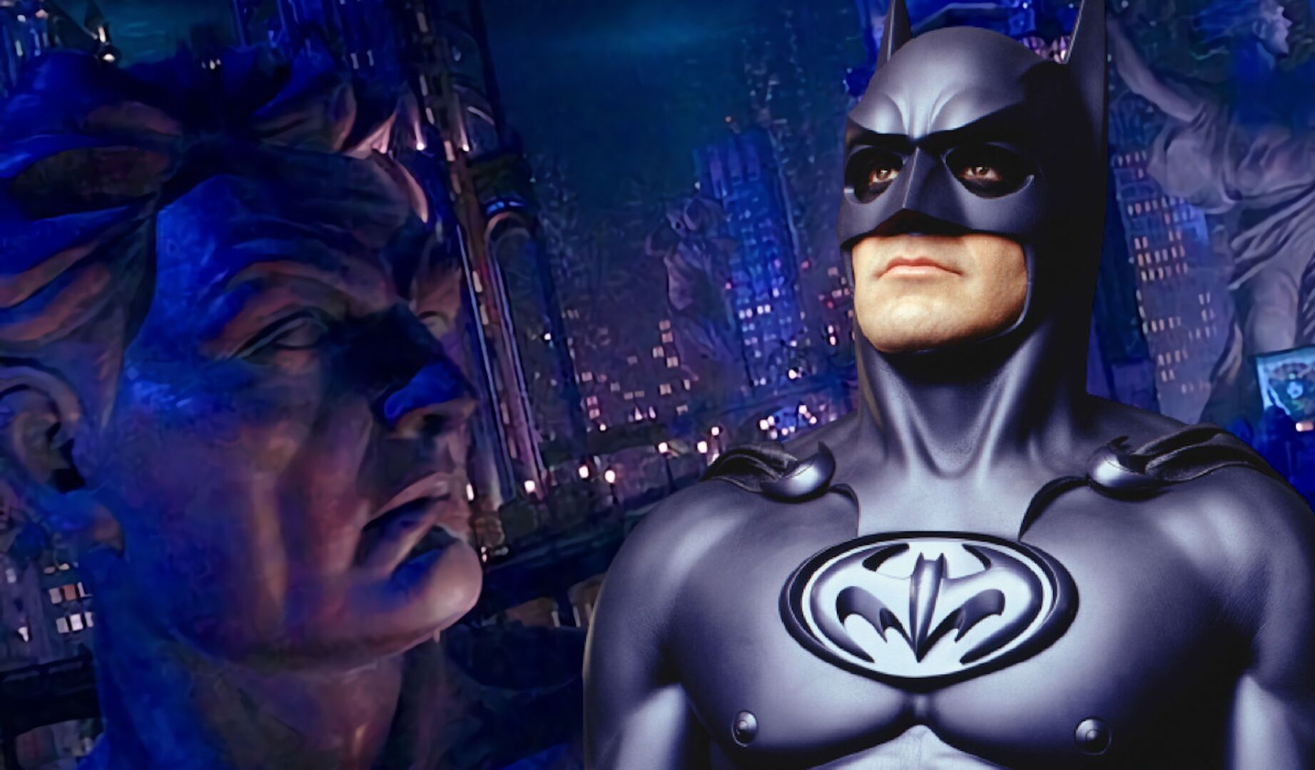 Batman y Robin: El bat-traje con pezones de George Clooney sale a subasta -  Vandal Random